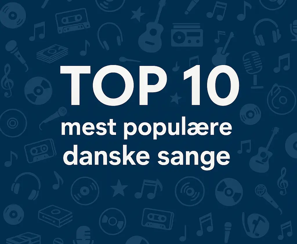Top 10 danske musiknumre