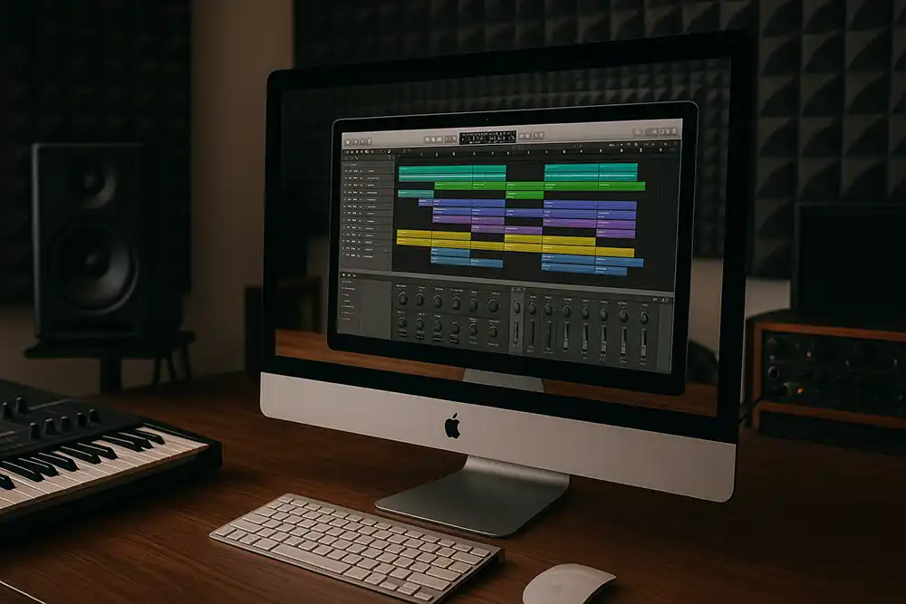 iMac i studiet
